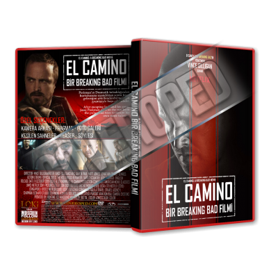 El Camino Bir Breaking Bad Filmi - El Camino A Breaking Bad Movie 2019 V2 Türkçe Dvd Cover Tasarımı